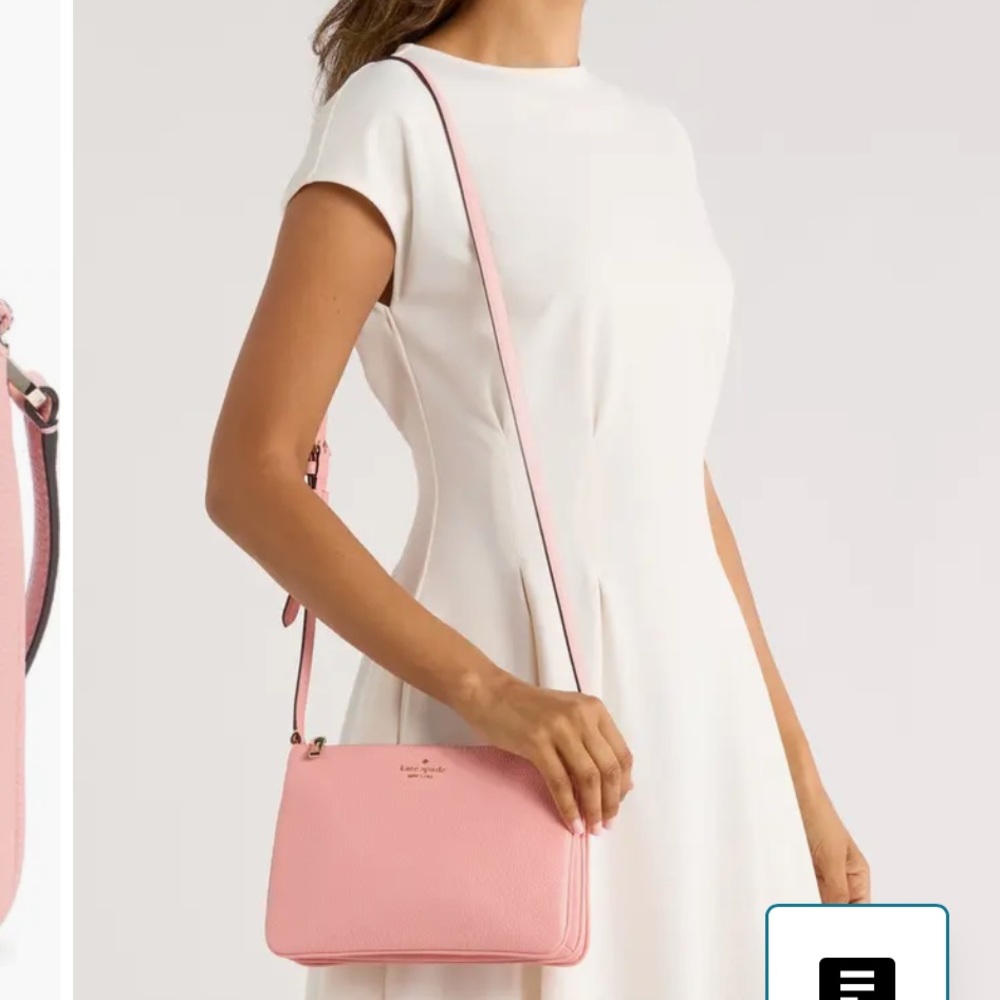 Kate Spade Leila Triple Gussett Crossbody Bag